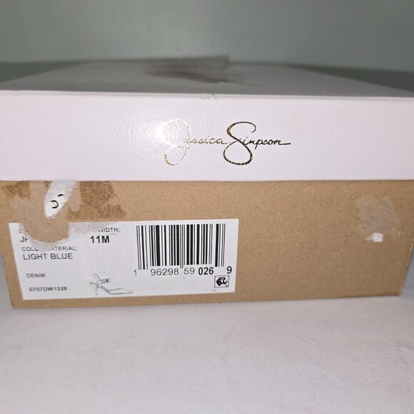 Jessica Simpson Miliny Pump, Lt Blue Denim, Women's Size 11M, New with Box - Picture 9 of 9